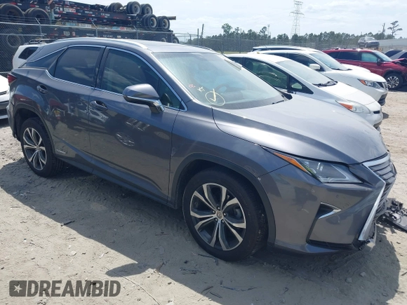 2016 Lexus RX 450h z VIN 2T2BGMCAXGC005914, wystawiony jako IAAI lot #42156530 z przebiegiem 94 050 mil mil oraz . Historia ofert i sprzedaży dostępna na DreamBid. Obrazek 1.