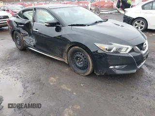 2017 Nissan Maxima SV with VIN 1N4AA6AP5HC427660, listed as a IAAI auction lot 41627097 with 86,767 mi miles. Bid and sale history available at carsss.com. Image 1.