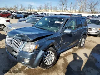 2011 Mercury Mariner Premier with VIN 4M2CN9HG7BKJ07214, listed as a Copart auction lot 76341293 with 99,231 mi miles and Salvage Title. Bid and sale history available at carsss.com. Image 1.