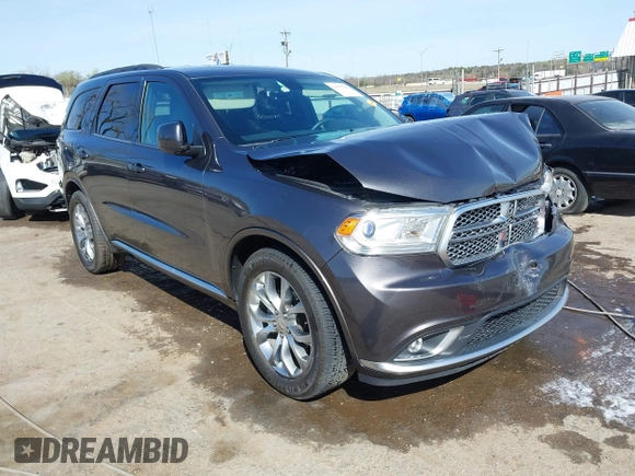 2017 Dodge Durango SXT with VIN 1C4RDHAG3HC759516, listed as a IAAI auction lot 41858286 with 161,355 mi miles and . Bid and sale history available at DreamBid. Image 1.