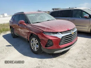 2020 Chevrolet Blazer LT with VIN 3GNKBDRSXLS653664, listed as a Copart auction lot 76227784 with Not provided miles and Salvage title. Bid and sale history available at DreamBid. Image 4.