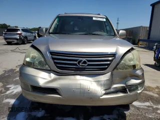 2005 Lexus GX with VIN JTJBT20X350085414, listed as a Copart auction lot 53672345 with 117,146 mi miles and Salvage Title. Bid and sale history available at carsss.com. Image 5.