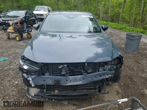 2024 Mazda 3 S Preferred with VIN JM1BPALM5R1715730, listed as a Copart auction lot 57655565 with 18,095 mi miles and Salvage title. Bid and sale history available at DreamBid. Image 5.