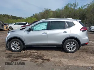 2019 Nissan Rogue SV with VIN 5N1AT2MT2KC713829, listed as a IAAI auction lot 41875917 with 84,558 mi miles and . Bid and sale history available at DreamBid. Image 14.