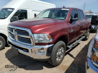 2018 Ram 2500 Big Horn z VIN 3C6UR5DL5JG217475, wystawiony jako Copart lot #52010675 z przebiegiem 55 431 mil mil oraz Szkoda całkowita • Salvage title. Historia ofert i sprzedaży dostępna na DreamBid. Obrazek 1.