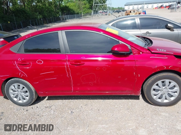 2022 Hyundai Accent SE with VIN 3KPC24A62NE160929, listed as a IAAI auction lot 42310998 with 76,000 mi miles and . Bid and sale history available at DreamBid. Image 13.