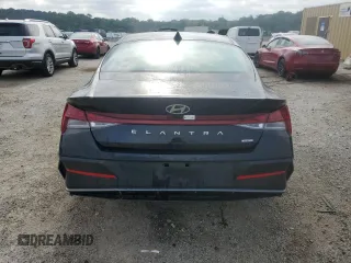2025 Hyundai Elantra Limited z VIN KMHLN4DJ4SU126684, wystawiony jako Copart lot #57339255 z przebiegiem 3 558 mil mil oraz Szkoda całkowita • Salvage title. Historia ofert i sprzedaży dostępna na DreamBid. Obrazek 6.