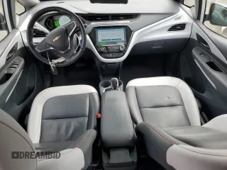 2021 Chevrolet Bolt EV Premier with VIN 1G1FZ6S04M4106586, listed as a Copart auction lot 54701745 with 72,686 mi miles and Salvage title. Bid and sale history available at DreamBid. Image 8.
