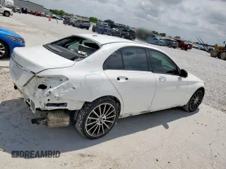 2019 Mercedes-Benz C 300 with VIN 55SWF8DBXKU310789, listed as a Copart auction lot 54862875 with 63,094 mi miles and Salvage Title. Bid and sale history available at DreamBid. Image 3.