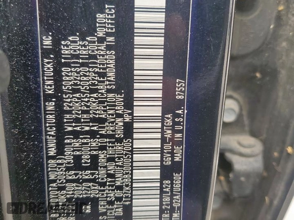 2013 Toyota Venza LE with VIN 4T3ZK3BB3DU057005, listed as a Copart auction lot 55983815 with 151,689 mi miles and Salvage title. Bid and sale history available at DreamBid. Image 13.