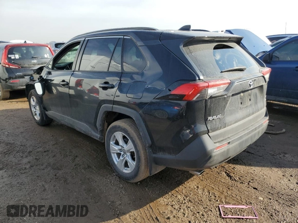2019 Toyota RAV4 XLE with VIN JTMP1RFV3KD040457, listed as a Copart auction lot 46469435 with 62,067 mi miles and Salvage Title. Bid and sale history available at carsss.com. Image 2.