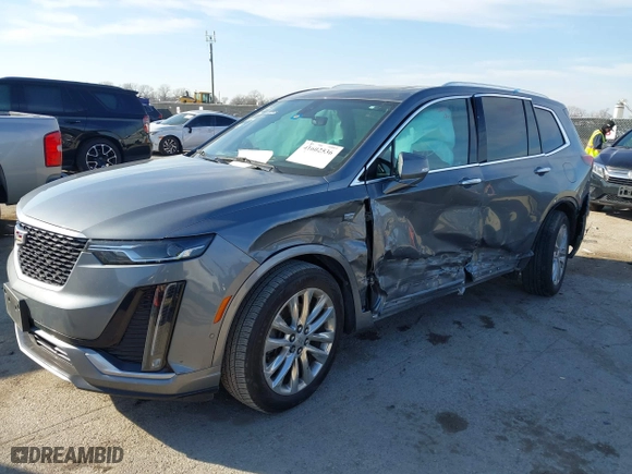 2020 Cadillac XT6 FWD Premium Luxury with VIN 1GYKPCRS8LZ129799, listed as a IAAI auction lot 41602536 with 96,865 mi miles. Bid and sale history available at carsss.com. Image 17.