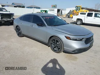 2024 Honda Accord Sport с VIN 1HGCY2F53RA079869, выставлен на аукционе IAAI как лот 41829678 с пробегом 3 052 миль миль и . История ставок и продаж доступна на DreamBid. Изображение 1.