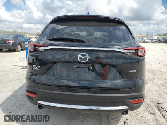 2021 Mazda CX-9 Signature with VIN JM3TCBEY5M0535353, listed as a Copart auction lot 67706083 with 15,880 mi miles and Non repairable. Bid and sale history available at DreamBid. Image 6.