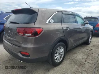 2019 Kia Sorento LX with VIN 5XYPGDA55KG565966, listed as a Copart auction lot 75736284 with Not Provided miles and Salvage Title. Bid and sale history available at DreamBid. Image 3.