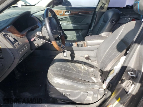 2013 Hyundai Equus Signature with VIN KMHGH4JH4DU058836, listed as a Copart auction lot 51837815 with 112,093 mi miles and Salvage Title. Bid and sale history available at DreamBid. Image 7.
