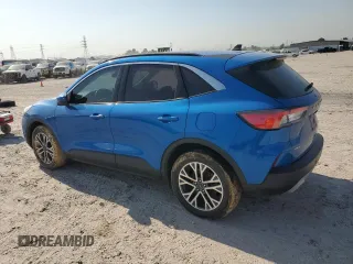 2021 Ford Escape SEL with VIN 1FMCU9H66MUA51351, listed as a Copart auction lot 53449225 with Not provided miles and Salvage title. Bid and sale history available at DreamBid. Image 2.