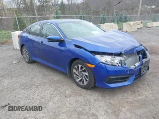 2018 Honda Civic EX with VIN 2HGFC2F7XJH514325, listed as a IAAI auction lot 42083790 with 101,231 mi miles and . Bid and sale history available at DreamBid. Image 1.