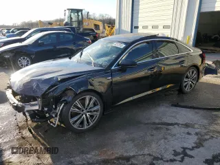 2019 Audi A6 Premium Plus with VIN WAUL2BF28KN068447, listed as a Copart auction lot 48252955 with 93,041 mi miles and Salvage Title. Bid and sale history available at carsss.com. Image 1.