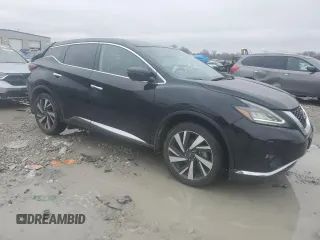 2023 Nissan Murano SL with VIN 5N1AZ2CJ7PC106699, listed as a Copart auction lot 44444885 with 28,186 mi miles and Salvage Title. Bid and sale history available at DreamBid. Image 4.