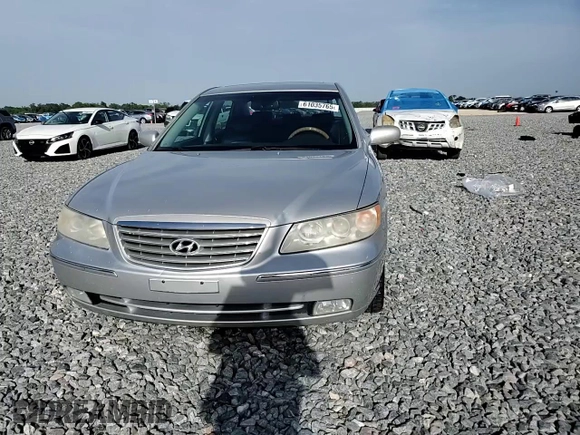 2006 Hyundai Azera SE with VIN KMHFC46F96A037972, listed as a Copart auction lot 61035765 with 140,857 mi miles and Salvage title. Bid and sale history available at DreamBid. Image 13.