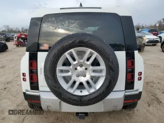 2024 Land Rover Defender S with VIN SALEJ7EX0R2341653, listed as a Copart auction lot 43369635 with Not provided miles and Salvage title. Bid and sale history available at DreamBid. Image 6.