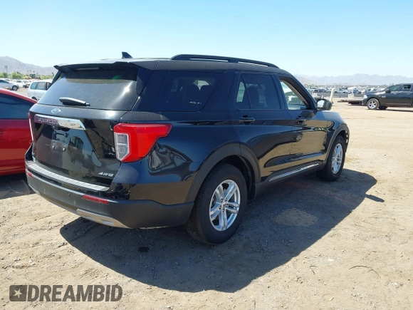 2023 Ford Explorer XLT z VIN 1FMSK8DH2PGA23052, wystawiony jako IAAI lot #42243832 z przebiegiem 48 195 mil mil oraz . Historia ofert i sprzedaży dostępna na DreamBid. Obrazek 4.