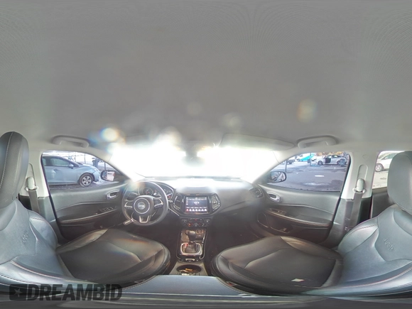 2018 Jeep Compass Limited with VIN 3C4NJDCBXJT258828, listed as a Copart auction lot 56818835 with 115,721 mi miles and Salvage title. Bid and sale history available at DreamBid. Image 14.