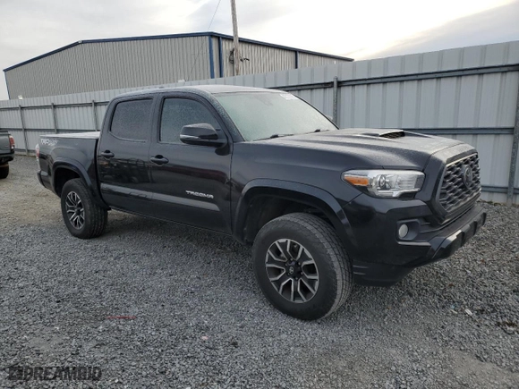 2020 Toyota Tacoma 4WD SR5 with VIN 3TMCZ5AN1LM333688, listed as a Copart auction lot 42177045 with 54,064 mi miles and Salvage Title. Bid and sale history available at carsss.com. Image 4.