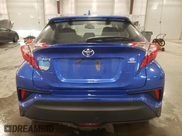 2018 Toyota C-HR XLE with VIN NMTKHMBX2JR001408, listed as a Copart auction lot 51716225 with 63,722 mi miles and Salvage Title. Bid and sale history available at DreamBid. Image 6.