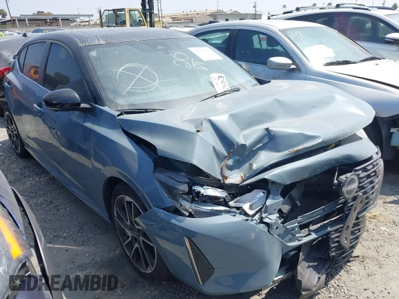2024 Nissan Sentra SR with VIN 3N1AB8DV7RY285157, listed as a IAAI auction lot 41925272 with 4,173 mi miles and . Bid and sale history available at DreamBid. Image 1.