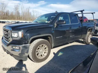 2019 GMC Sierra 1500 Limited SLE with VIN 2GTV2MECXK1237547, listed as a Copart auction lot 79071664 with 148,498 mi miles and Salvage Title. Bid and sale history available at carsss.com. Image 1.