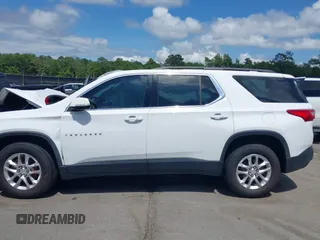 2019 Chevrolet Traverse LT Cloth with VIN 1GNERGKW6KJ128060, listed as a IAAI auction lot 42439758 with 84,406 mi miles and . Bid and sale history available at DreamBid. Image 14.