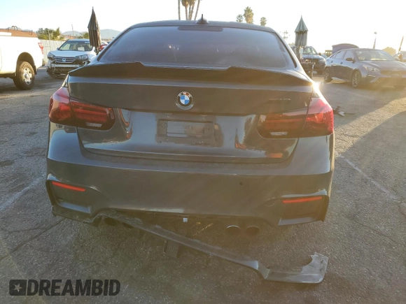 2016 BMW M3 with VIN WBS8M9C59G5D30991, listed as a Copart auction lot 72089932 with 75,583 mi miles. Bid and sale history available at carsss.com. Image 6.