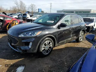 2020 Ford Escape SEL with VIN 1FMCU0H67LUA83171, listed as a Copart auction lot 48635705 with 58,413 mi miles and Salvage Title. Bid and sale history available at carsss.com. Image 1.