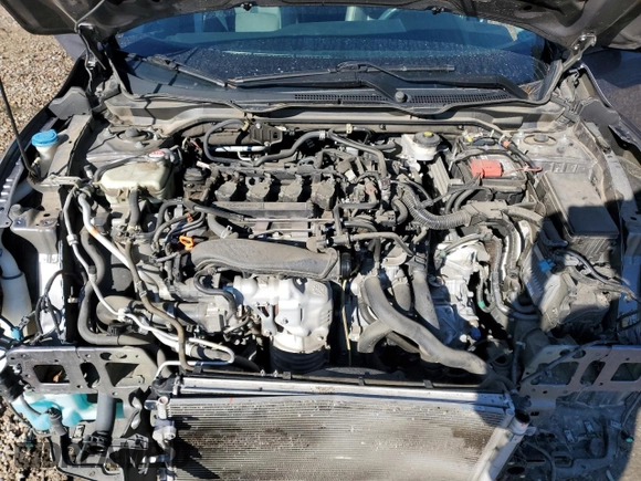 2020 Honda Civic Sedan EX-L with VIN 19XFC1F75LE221259, listed as a Copart auction lot 44887075 with 143,112 mi miles and Salvage Title. Bid and sale history available at carsss.com. Image 12.