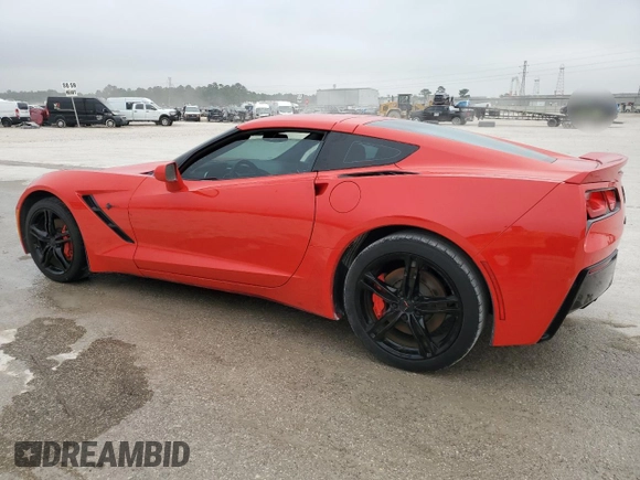 2016 Chevrolet Corvette 2LT with VIN 1G1YC2D7XG5117958, listed as a Copart auction lot 82820914 with 152,043 mi miles and Salvage Title. Bid and sale history available at carsss.com. Image 2.
