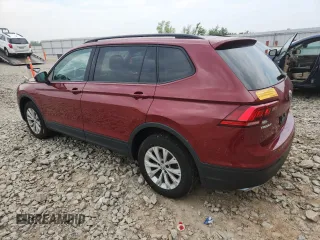 2019 Volkswagen Tiguan S z VIN 3VV0B7AX1KM180153, wystawiony jako Copart lot #60573955 z przebiegiem 66 995 mil mil oraz Szkoda całkowita • Salvage title. Historia ofert i sprzedaży dostępna na DreamBid. Obrazek 2.