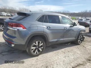 2023 Volkswagen Atlas SE z VIN 1V2LC2CA5PC220083, wystawiony jako Copart lot #43149255 z przebiegiem 24 816 mil mil oraz Szkoda całkowita • Salvage title. Historia ofert i sprzedaży dostępna na DreamBid. Obrazek 3.