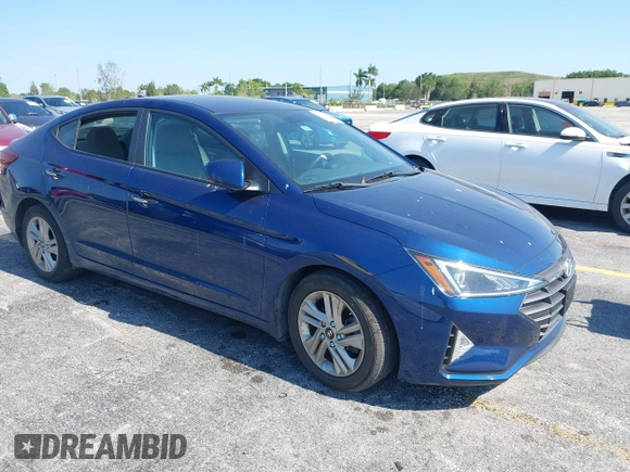 2020 Hyundai Elantra SEL z VIN 5NPD84LF1LH570792, wystawiony jako IAAI lot #42138863 z przebiegiem 27 768 mil mil oraz . Historia ofert i sprzedaży dostępna na DreamBid. Obrazek 1.