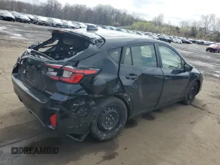 2024 Subaru Impreza with VIN JF1GUABC4R8279618, listed as a Copart auction lot 53893225 with 24,298 mi miles and Salvage Title. Bid and sale history available at carsss.com. Image 3.