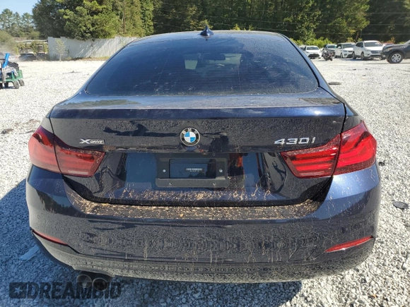 2020 BMW 4 Series 430i xDrive with VIN WBA4J3C03LBL11794, listed as a Copart auction lot 75765264 with 47,576 mi miles and Salvage title. Bid and sale history available at DreamBid. Image 6.