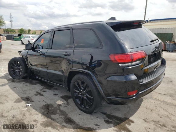 2021 Jeep Grand Cherokee Laredo X with VIN 1C4RJEAG0MC624110, listed as a Copart auction lot 50618395 with 72,622 mi miles and Non Repairable. Bid and sale history available at carsss.com. Image 2.