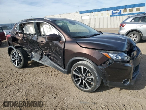2017 Nissan Rogue Sport SL with VIN JN1BJ1CR3HW102233, listed as a Copart auction lot 49486785 with Not Provided miles and Salvage Title. Bid and sale history available at carsss.com. Image 4.