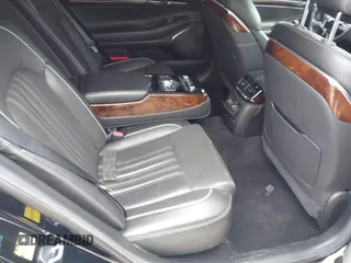 2017 Genesis G90 Premium with VIN KMHG34JA0HU025226, listed as a IAAI auction lot 41609402 with 61,230 mi miles and . Bid and sale history available at carsss.com. Image 8.