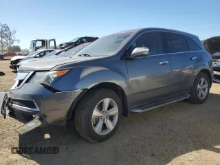 2011 Acura MDX with VIN 2HNYD2H24BH531851, listed as a Copart auction lot 50411725 with 131,997 mi miles and Salvage Title. Bid and sale history available at carsss.com. Image 1.