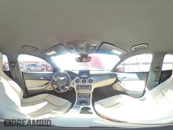 2019 Mercedes-Benz CLA 250 with VIN WDDSJ4GB6KN726705, listed as a Copart auction lot 47318045 with 54,141 mi miles and Salvage Title. Bid and sale history available at DreamBid. Image 14.