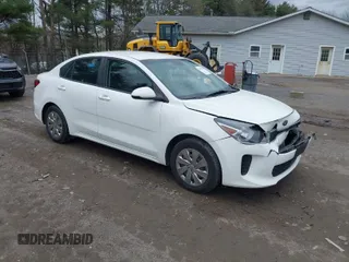 2018 Kia Rio LX with VIN 3KPA24AB2JE095126, listed as a IAAI auction lot 41954261 with 50,590 mi miles. Bid and sale history available at carsss.com. Image 1.