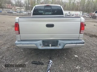 2002 Dodge Dakota Sport with VIN 1B7HL38X62S562179, listed as a Copart auction lot 52493495 with 0 mi miles and Salvage Title. Bid and sale history available at carsss.com. Image 6.
