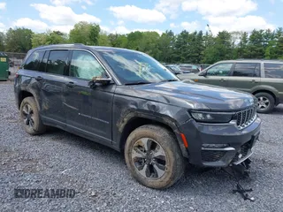 2023 Jeep Grand Cherokee with VIN 1C4RJYB68PC665709, listed as a IAAI auction lot 42342258 with 12,034 mi miles and . Bid and sale history available at DreamBid. Image 1.